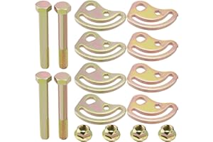TRUCFUSION Cam Bolts Compatible with Chevy Silverado GMC Sierra 1500 2500HD Yukon XL Tahoe Express Suburban Camber Kit Upper Control Arm Alignment Caster ±1.5 Degree