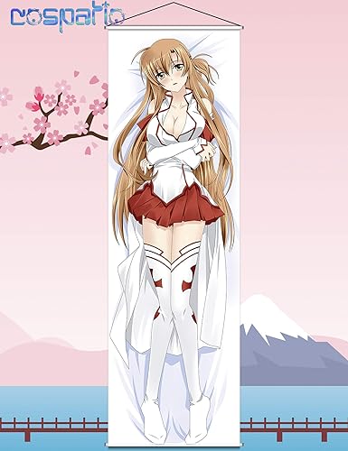 Amazon Cospatio タペストリー Sword Art Online ソードアート オンライン Sao 結城明日奈 アスナ 等身大 ポスター 掛ける絵 巻物 軸物 アニメ おしゃれ 萌え 50cmx160cm アニメ 萌えグッズ 通販
