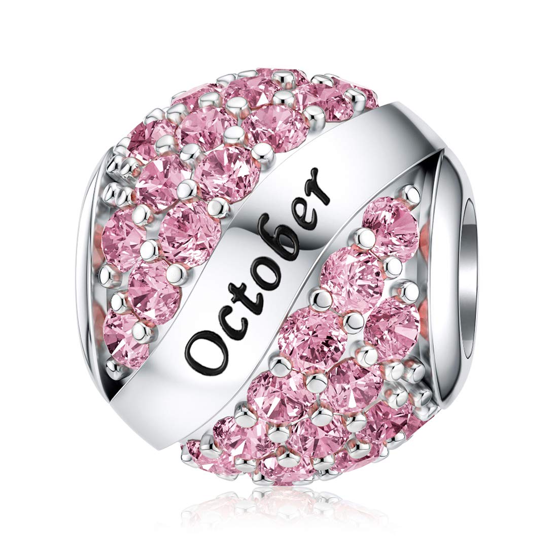 Buy JIAYIQI Birthstone Charms Crystal 