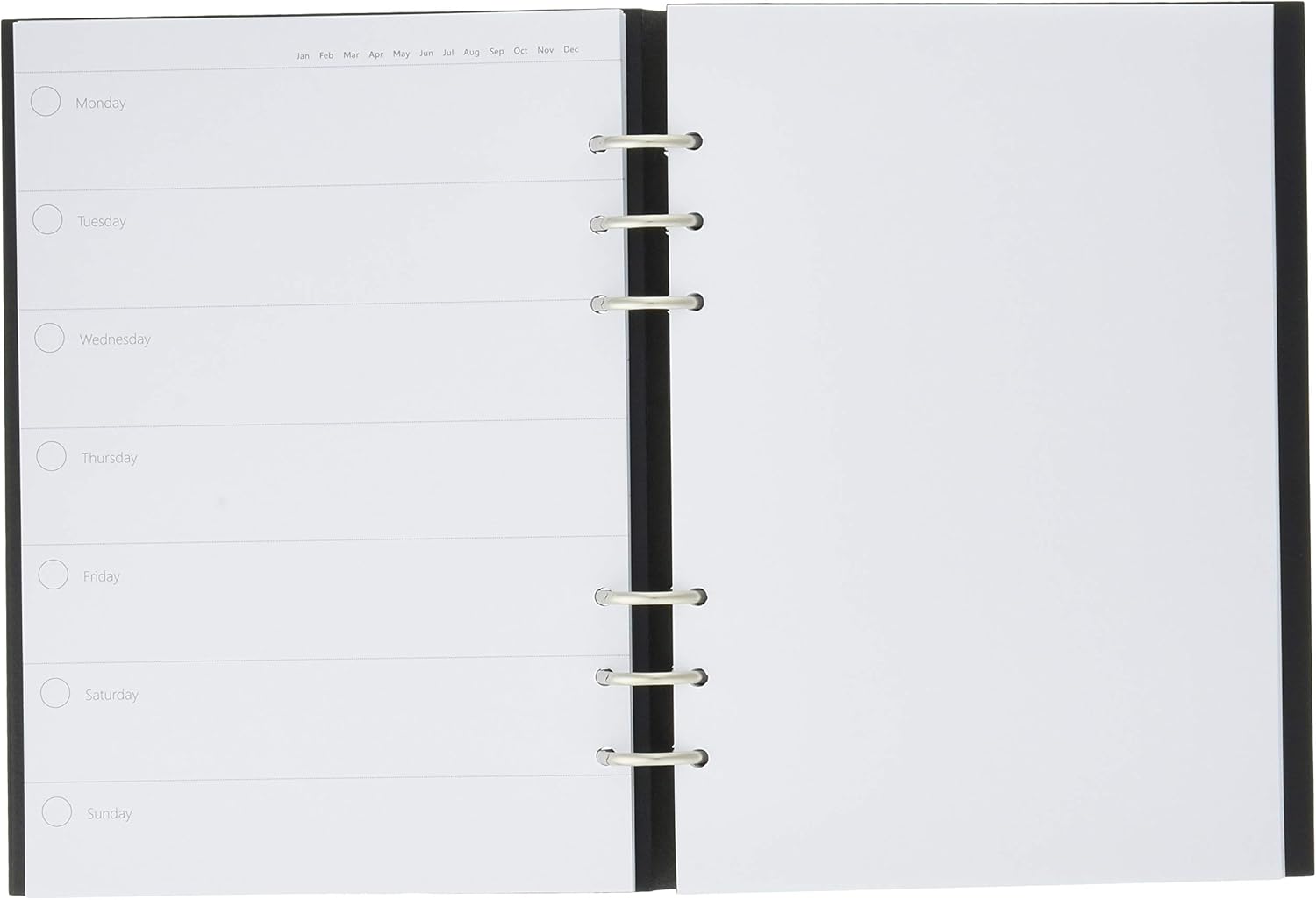 Filofax A5 Clipbook Classic - Black, 023611 - Image 3