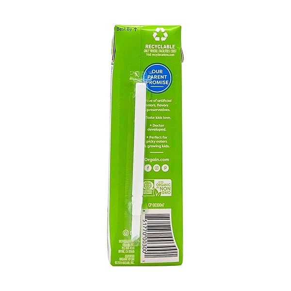 ORGAIN SHAKE HLTHY KID CHOCOLATE ORG,, 8.25 OUNCE ()