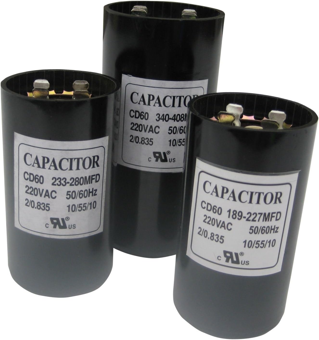 CD60-7A 43-52 mfd Series Start Capacitor - 220v