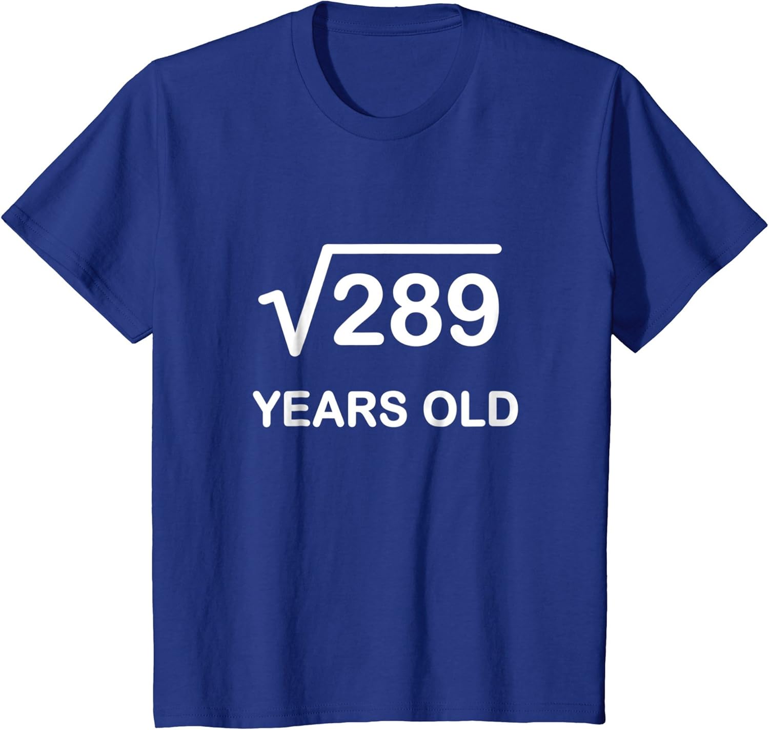 Amazon Square Root Of 289 17th Birthday Shirt 17 Year Old Gift