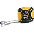 Komelon 9901IM Gripper Closed Case Long Tape Measure Inch/Metric Scale with Nylon Coated Steel Blade 100-Inch by 3/8-Inch