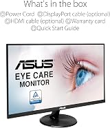ASUS VP289Q 28 inch 4K UHD IPS HDR-10 FreeSync Eye Care Gaming Monitor VESA view 7