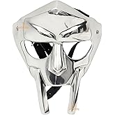 HYDECORE Roman Gladiator Face Mask | Medieval Steel Silver Armor | Mad-Villain Inspired Golden Finish for Halloween