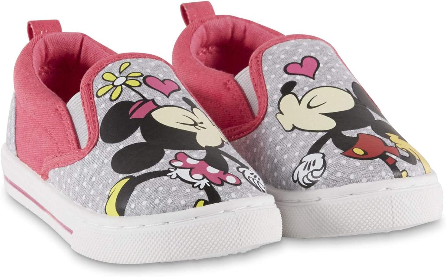 minnie mouse slip on shoes
