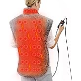 UTK Far Infrared Heating Pads for Neck and Shoulders and Back Relieve Pain, Hot to 159℉, Gift for Women, FSA-HSA Eligible, 36 Jade, 0-240 Min Auto Shut Off, Heating Pad for Full Back (40 * 24'')