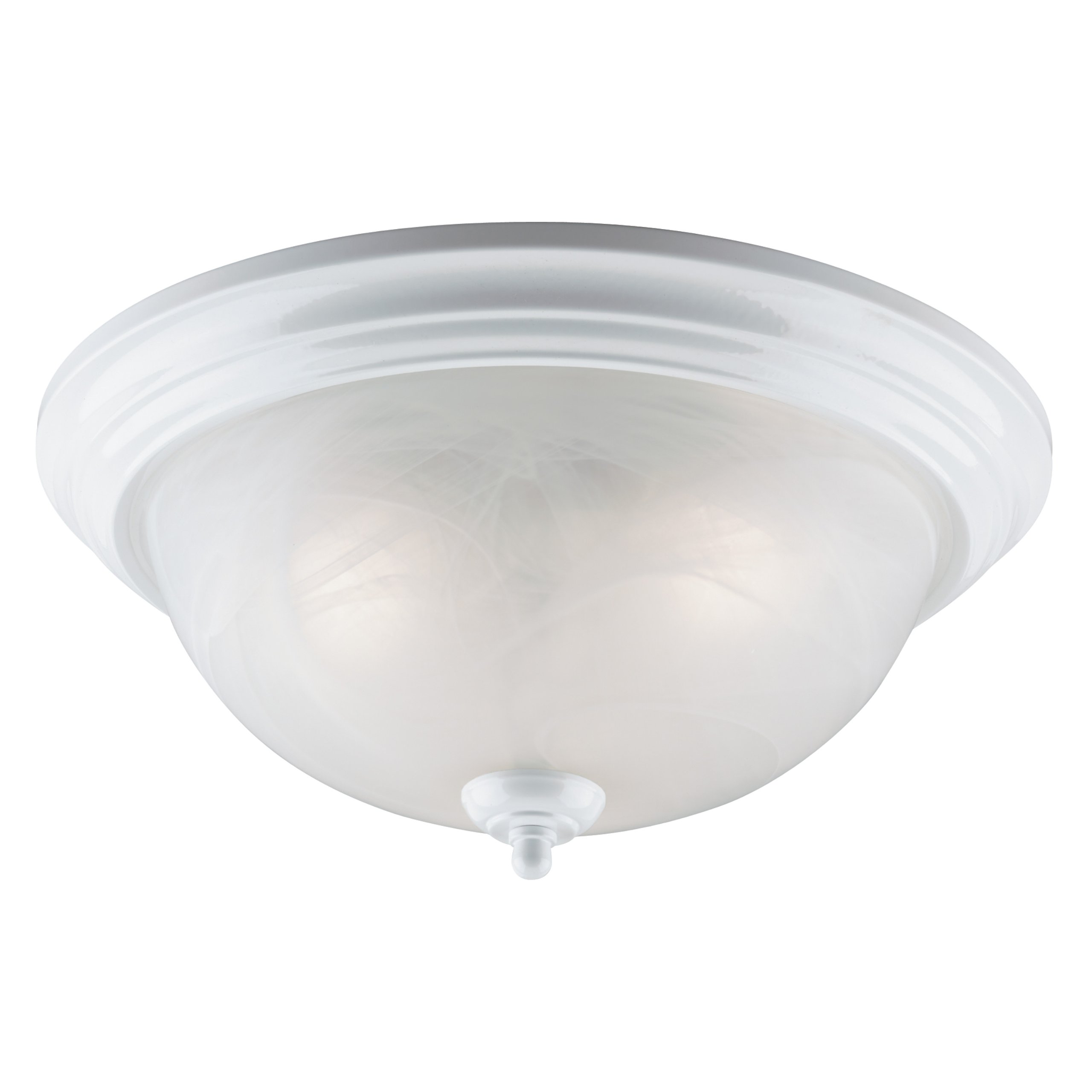 Westinghouse 3-Light Ceiling Fixture, White