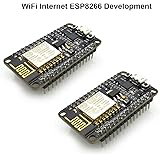Makerfocus 2pcs ESP8266 Module ESP-12E NodeMcu LUA WiFi Internet New Version Development Board