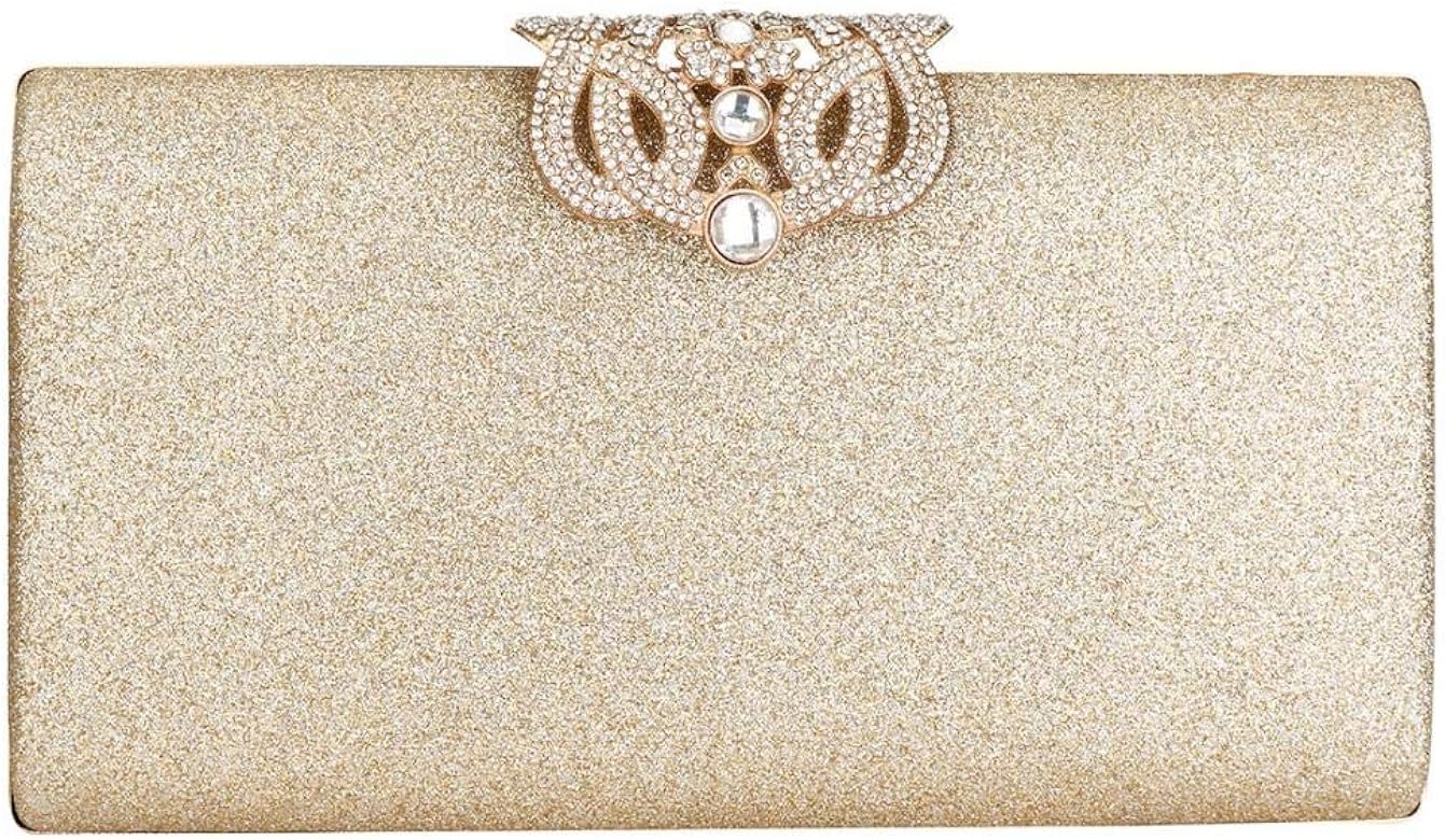 Iwish Bolso De Mano Para Mujer Metalizado Para Fiestas Formales Bodas Etc Fundaciointermedia Org