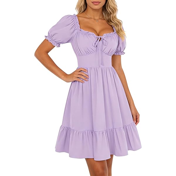 Janisramone Stylish Bandeau Dress Shirred Strapless Dress for Women Boob  Tube Sheer Top Summer Dress for Beachwear at Amazon Women's Clothing store