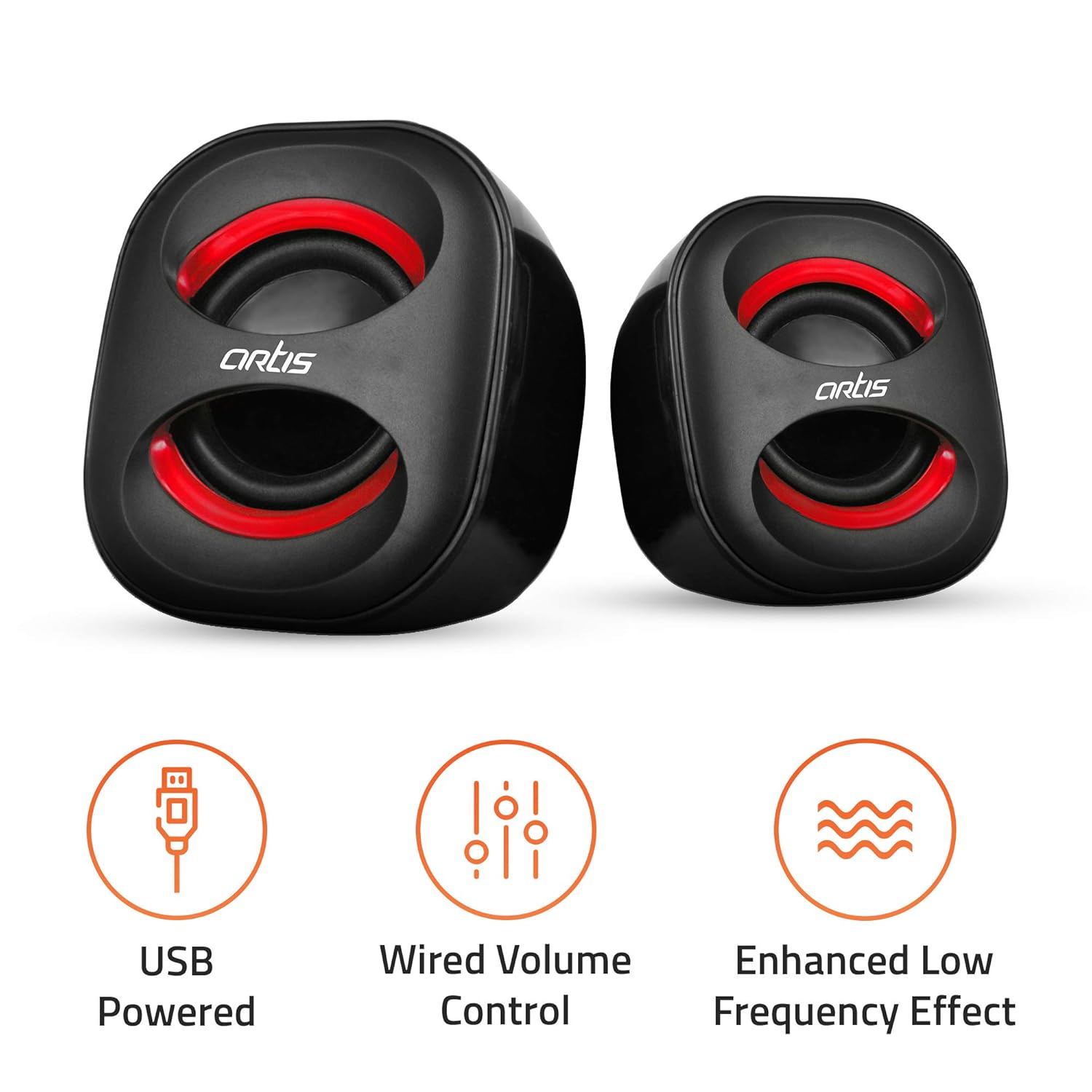 artis s9 2.0 usb speakers