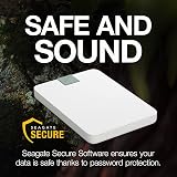 Seagate Ultra Touch 2TB External HDD USB-C Cloud White Post-Consumer Recycled view 6