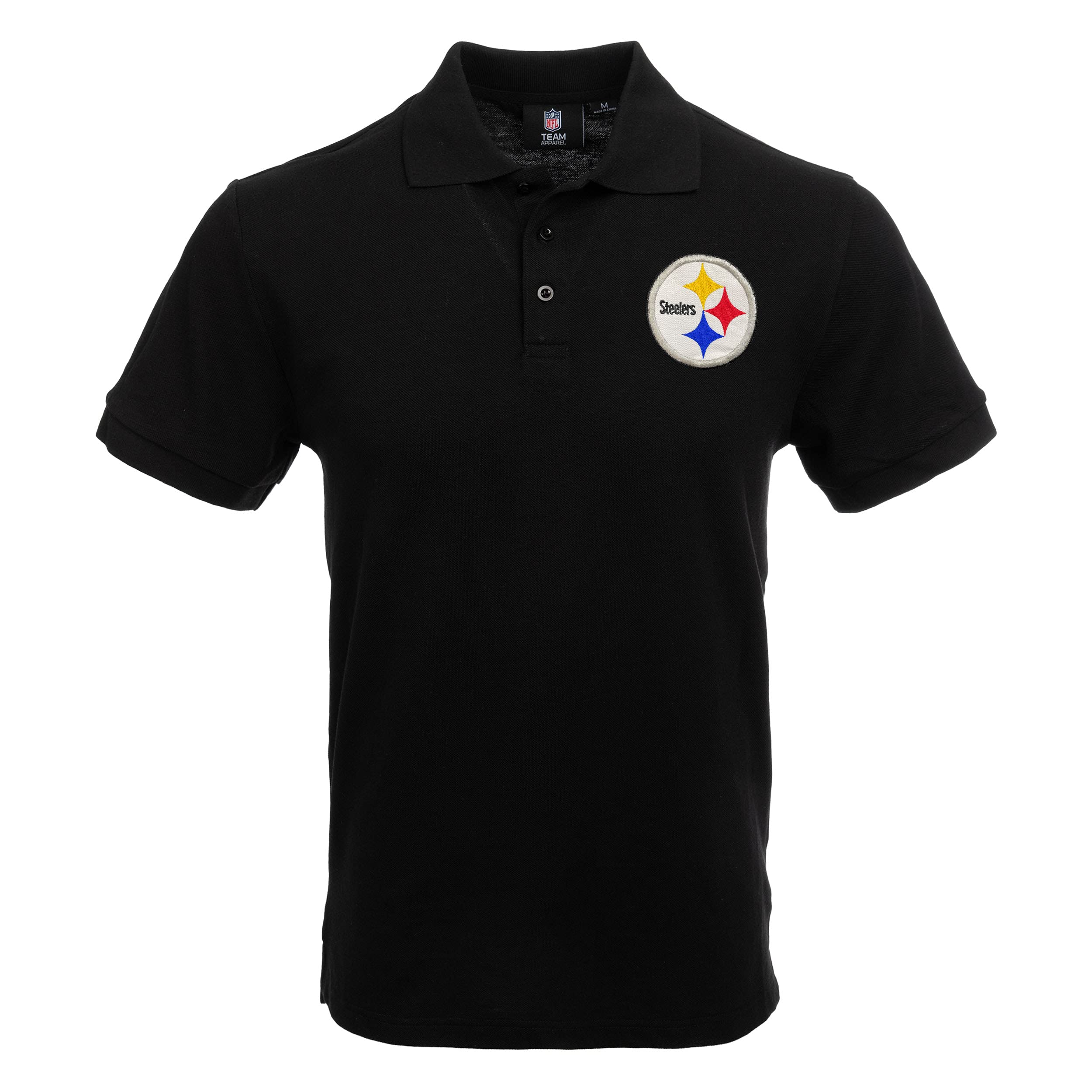 FOCO Pittsburgh Steelers NFL Mens Casual Color Polo - L Image