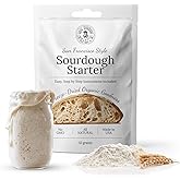 My Rustic Roots San Francisco Sourdough Starter Culture, Freeze-Dried 12g | Just flour and water, freeze-dried for long shelf
