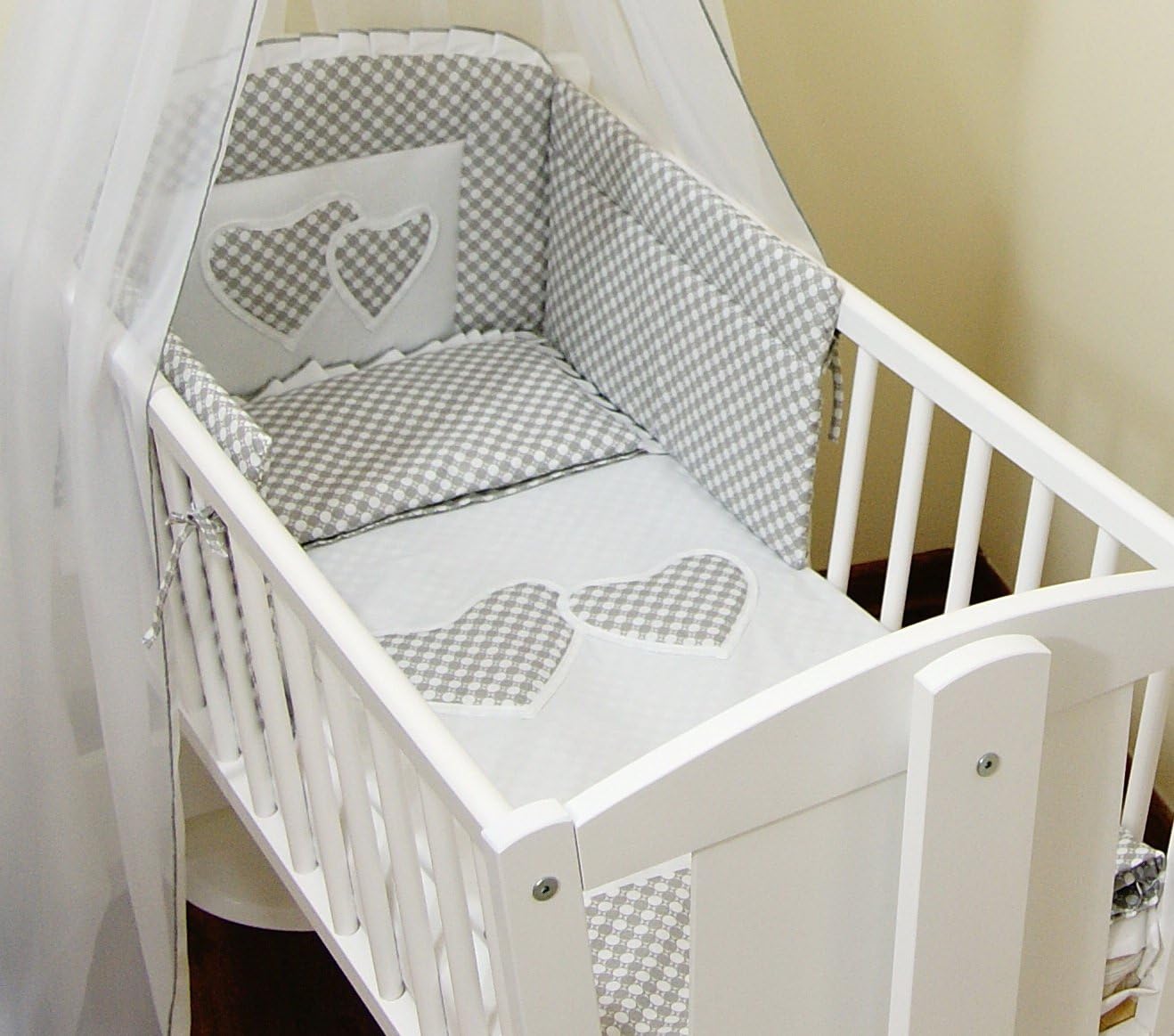 canopy crib bedding