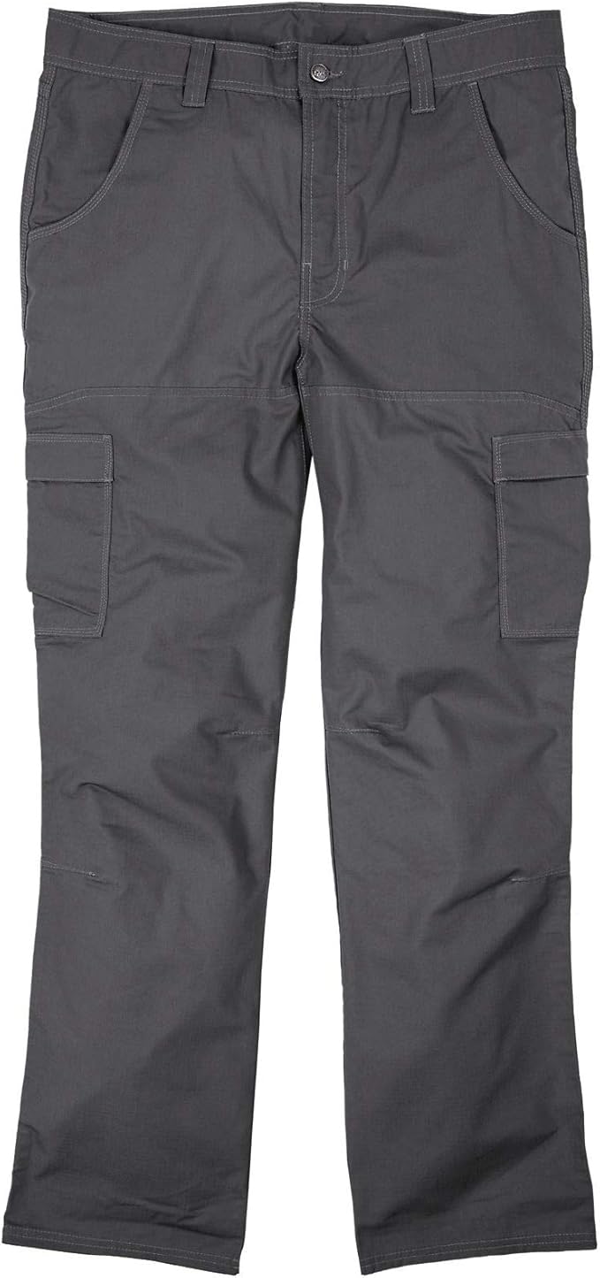 black ripstop cargo pants