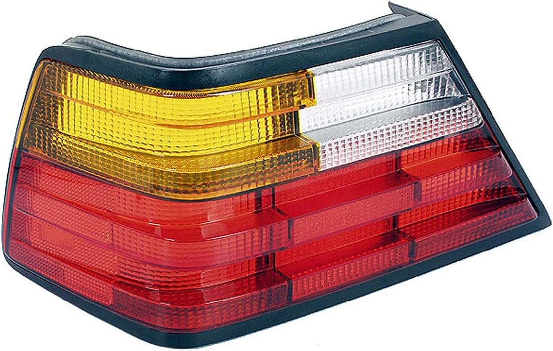 Tail Light Lens Left New OEM W124 Coupe Cab Sedan '84-'93 US