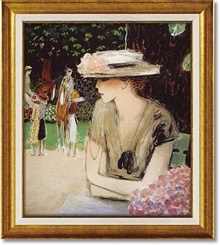Amazon Co Jp 絵画 カシニョール カバリエ Lサイズ 壁掛け 額入り 女性画 人物画 アートフレーム おしゃれ Generic