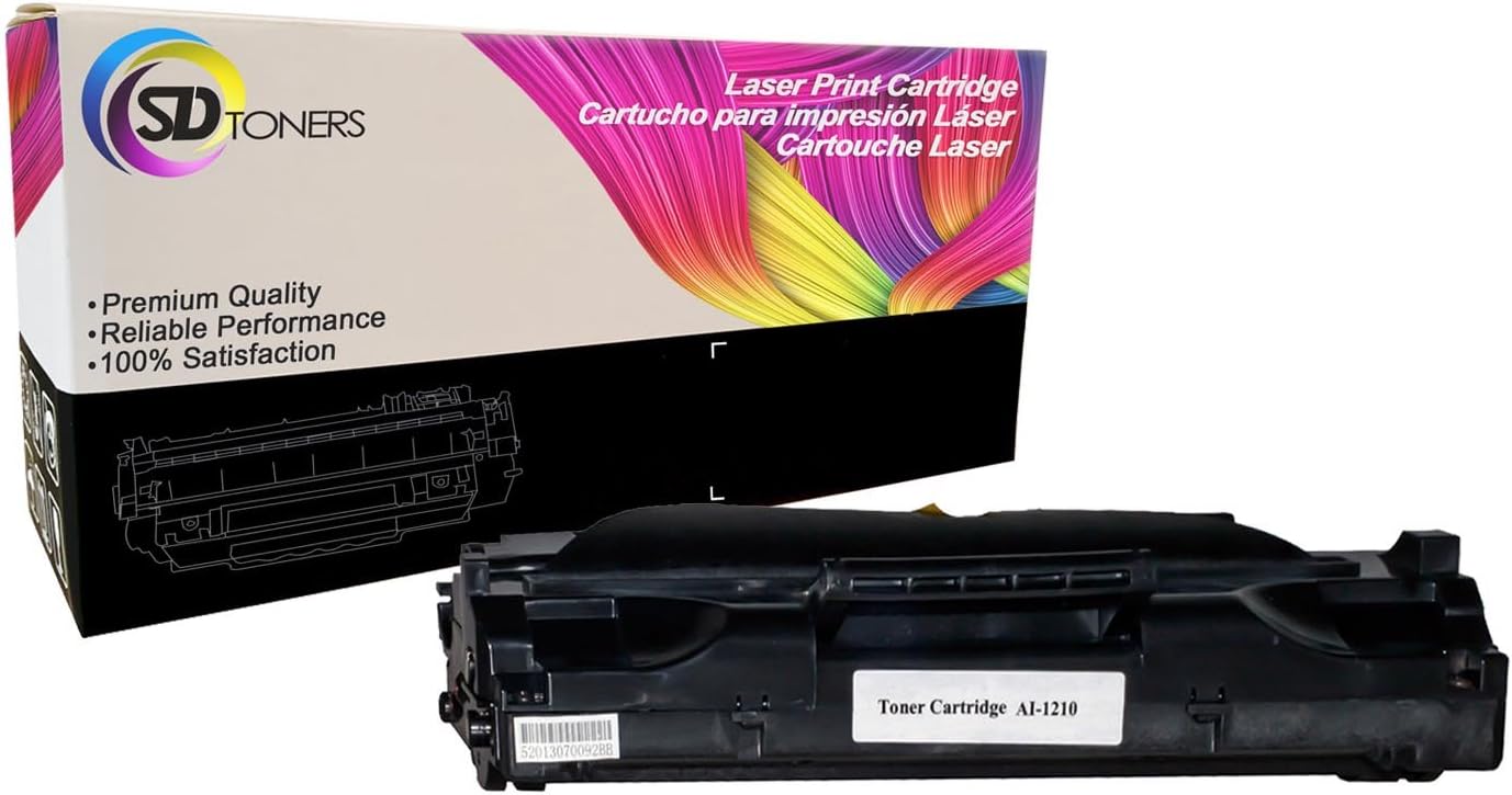 SD Toners Compatible Replacement for Samsung ML-1210 Black Toner Cartridge ML-1210, ML-1010, ML-1020, ML-1220, ML-1250, ML-1430 - ML1210D3 SF550D3