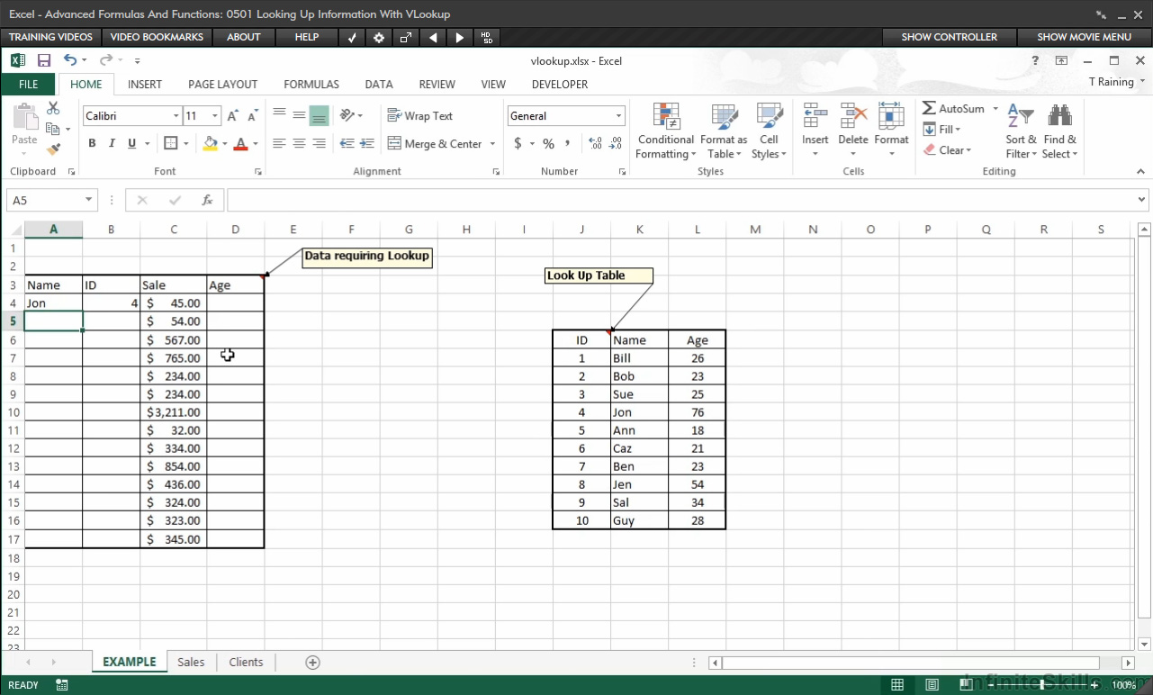 Learning Microsoft Excel - Advanced Formulas And Functions [Online Code] - Thumbnail 2