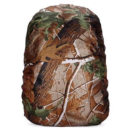 Everpert Rucksack Regenhülle, Wasserdichter Regenschutz Rucksack mit 45L Verstellschnalle Rucksack Regenabdeckung für Lange W
