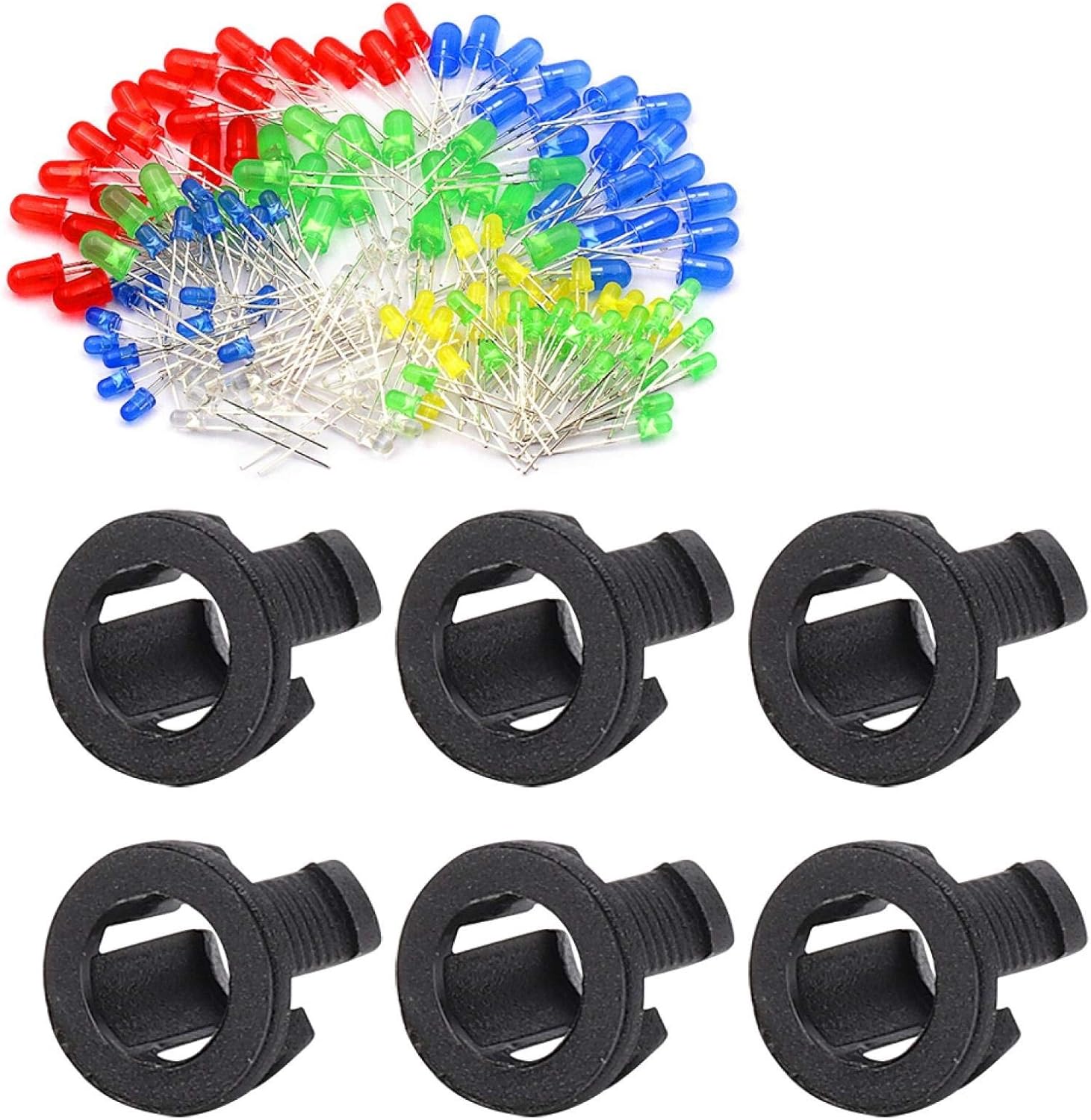 LED Light Holder, High Strength Reliable Diode Holder, Electrical