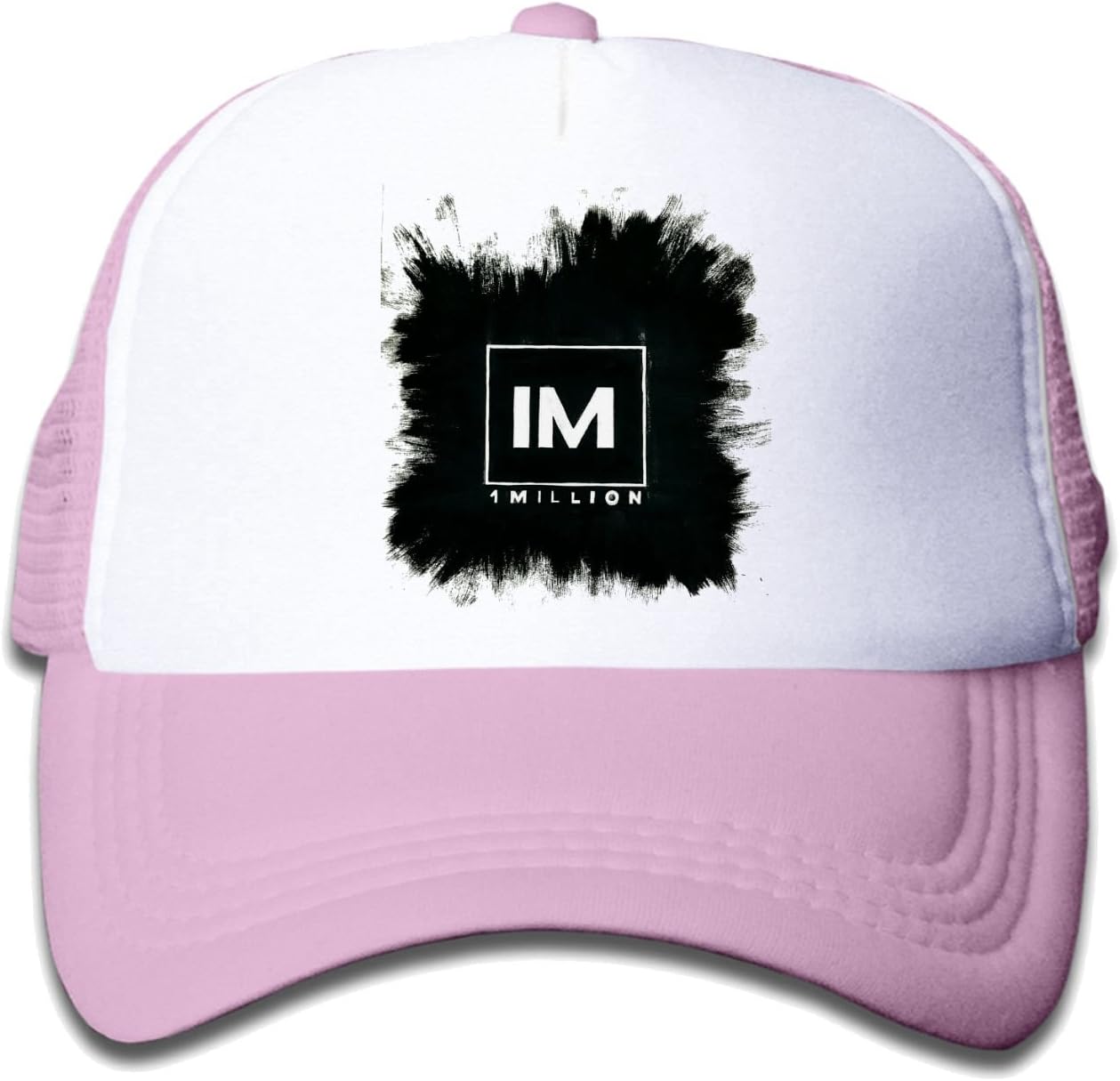 Children's 1 Million Dance Studio cap Truck Hat Cap Black (5 colors)