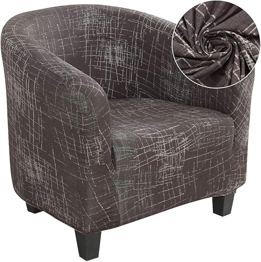 Amazon Com Searchi Club Chair Slipcover Stretch Spandex Removable Floral Printed Armchair Covers Sofa Cover Furniture Protector Home Decor For Living Room Arm Chair Cover Couch Covers Kitchen Dining