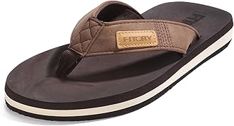 FITORYMen's Flip-Flops, Thongs Sandals Comfort Slippers for Beach