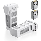 Powerextra 2-Pack 15.2V 4480mAh LiPo Intelligent Replacement Flight Battery for DJI Phantom 3 SE, Phantom 3 Professional, Phantom 3 Advanced, Phantom 3 Standard, Phantom 3 4K Drones