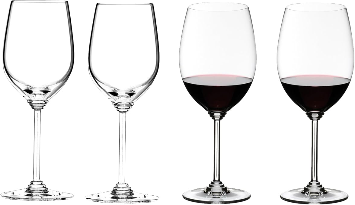 Amazon Com Riedel Wine Series Set Of 4 Mixed Cabernet And