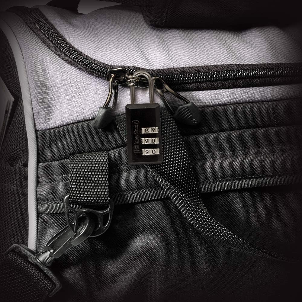 Master Lock 646T Set Your Own Combination Luggage Lock, 2 Pack, Black - Padlocks - 