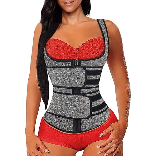 Acelitt Women Waist Trainer Corset Trimmer Belt Waist Cincher Body Shaper, S-XXXL