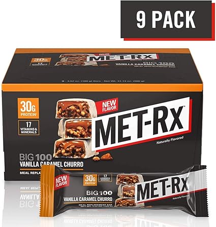 Amazon Com Met Rx Big 100 Colossal Protein Bars Great As Healthy