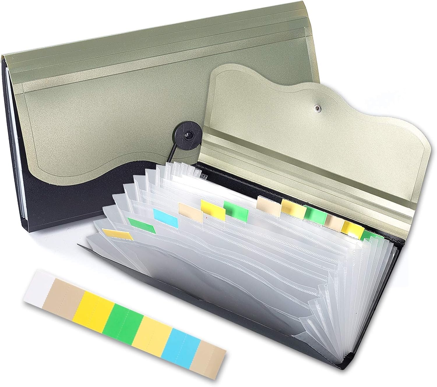 Receipt Organizer for Business, School, Office, Bank, Accordian File