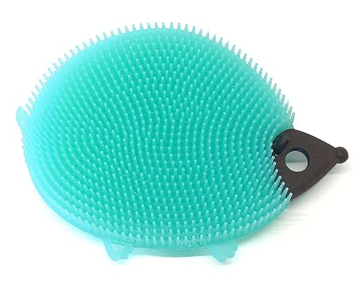 富士商　シリコンフットブラシ はりねずみ