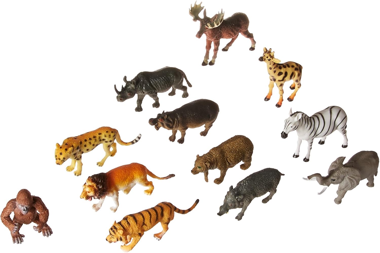 hard plastic animal figures