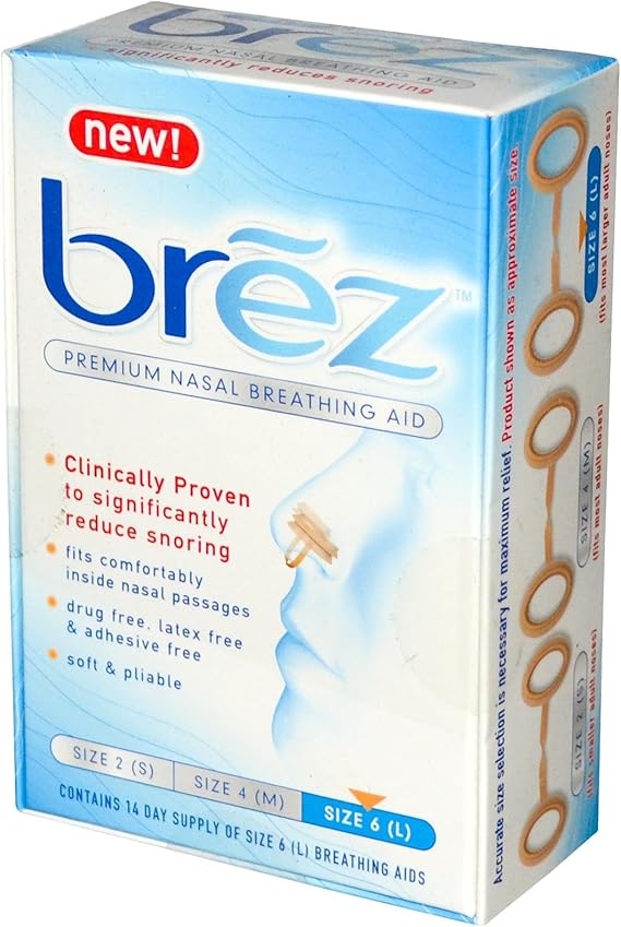 Brez Premium Nasal Breathing Aid Large Amazon.co.uk Health & Personal Care