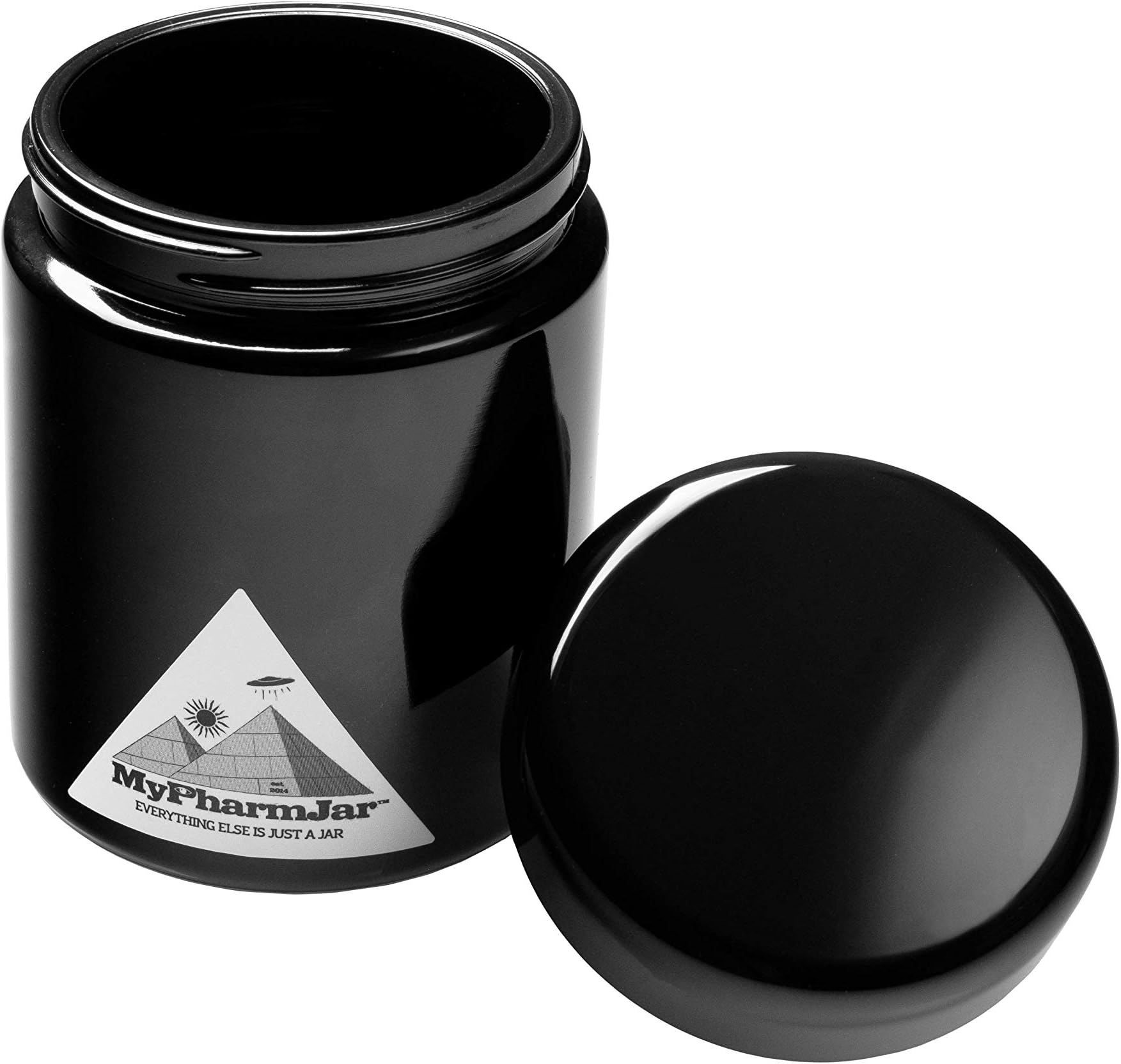 Mypharmjar Miron Glass Curing Jar 250ml 2 Pack