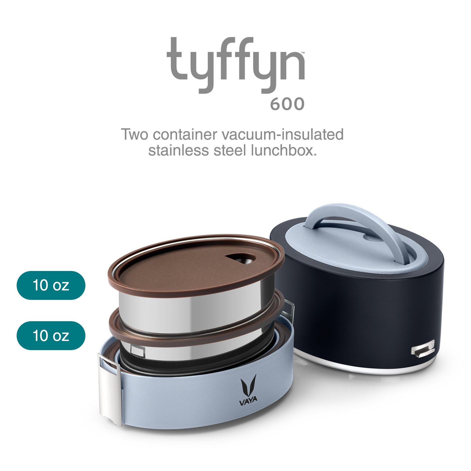 vaya tyffyn 600 ml black