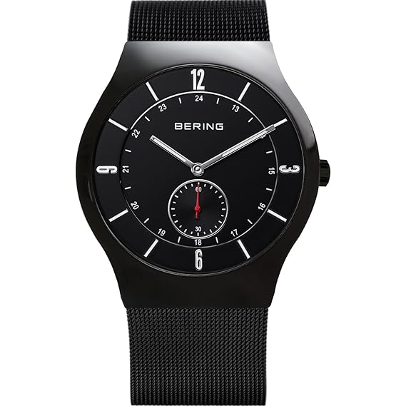 BERING Herren-Armbanduhr Analog Quarz Edelstahl 11940-222