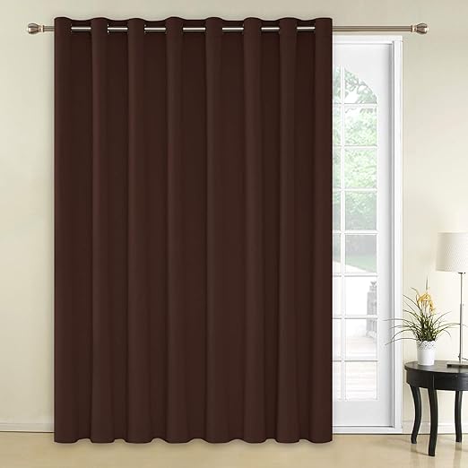 Amazon Com Deconovo Blackout Drape Wide Width Grommet Curtains