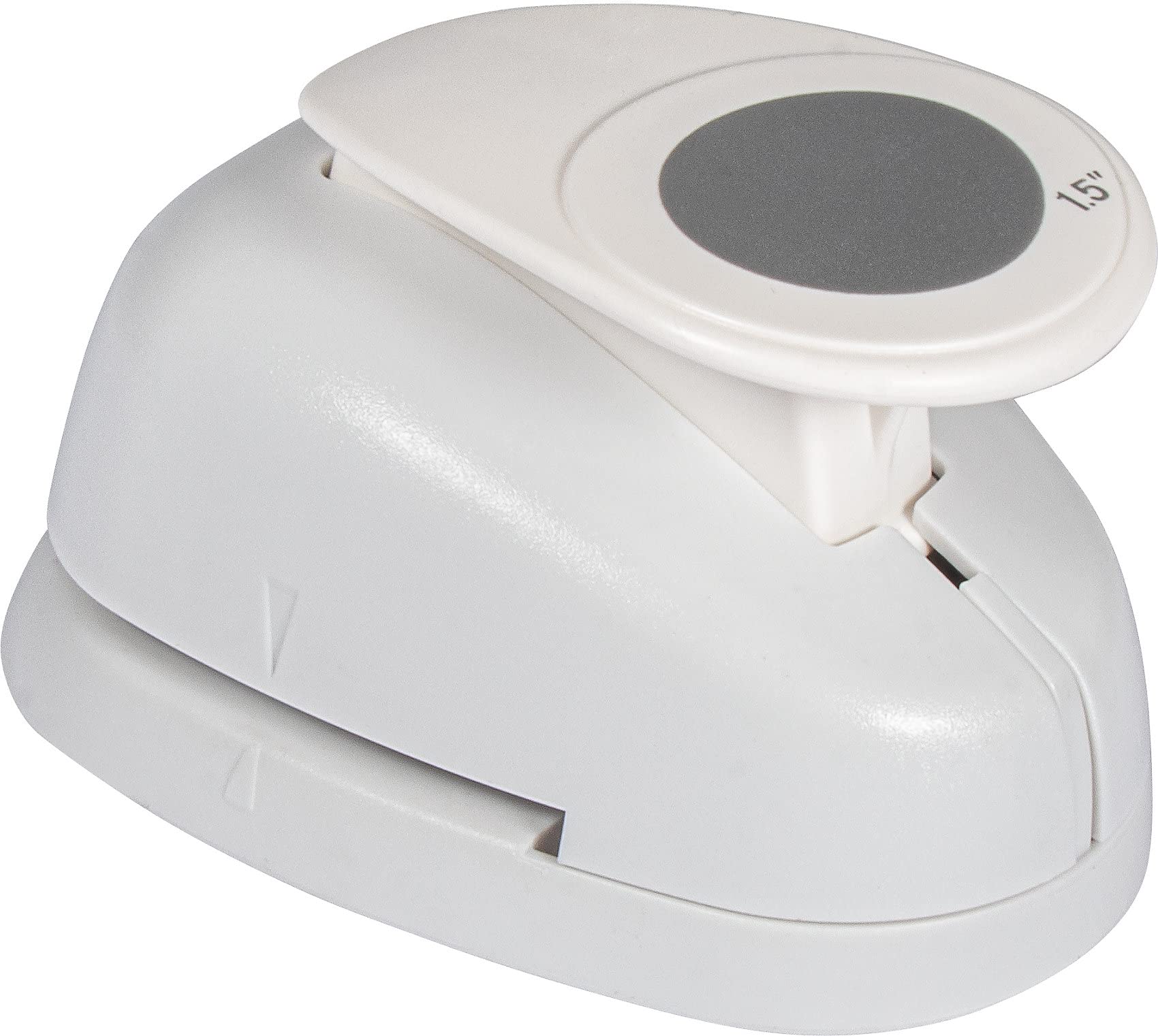 RAYHER Round/Circle Motive Puncher for Paper Upto 200 g/m sq, Orange, 3.81 cm