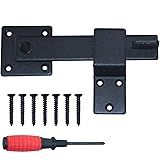 LAWNEAGLE 6" Flip Fence Gate Latch with Screwdriver