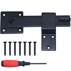 LAWNEAGLE 6" Flip Fence Gate Latch with Screwdriver