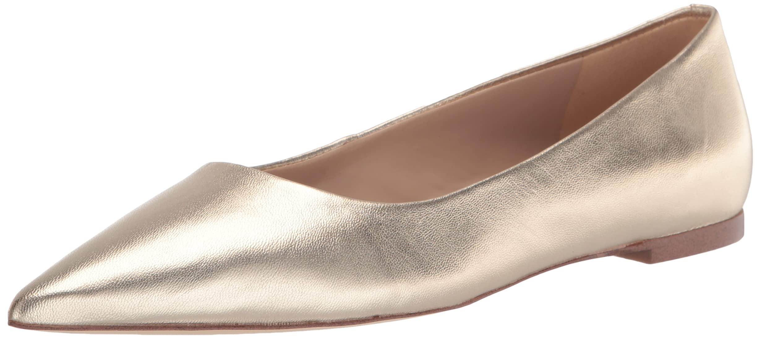 Sam Edelman Women’s Wanda Flat Molten Gold 5 Medium