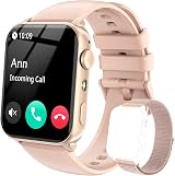 IOWODO Smart Watch Women Calls 1.91" HD Fitness Tracker HR Sleep SpO2 IP68