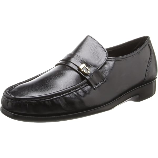 Florsheim Como Moc Toe Bit Loafer in Black - Daniels Shoes